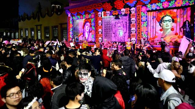 Coyoacán fue visitado por medio millón de personas por el Día de Muertos 2024