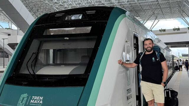 Creador de YouTube se sube al Tren Maya