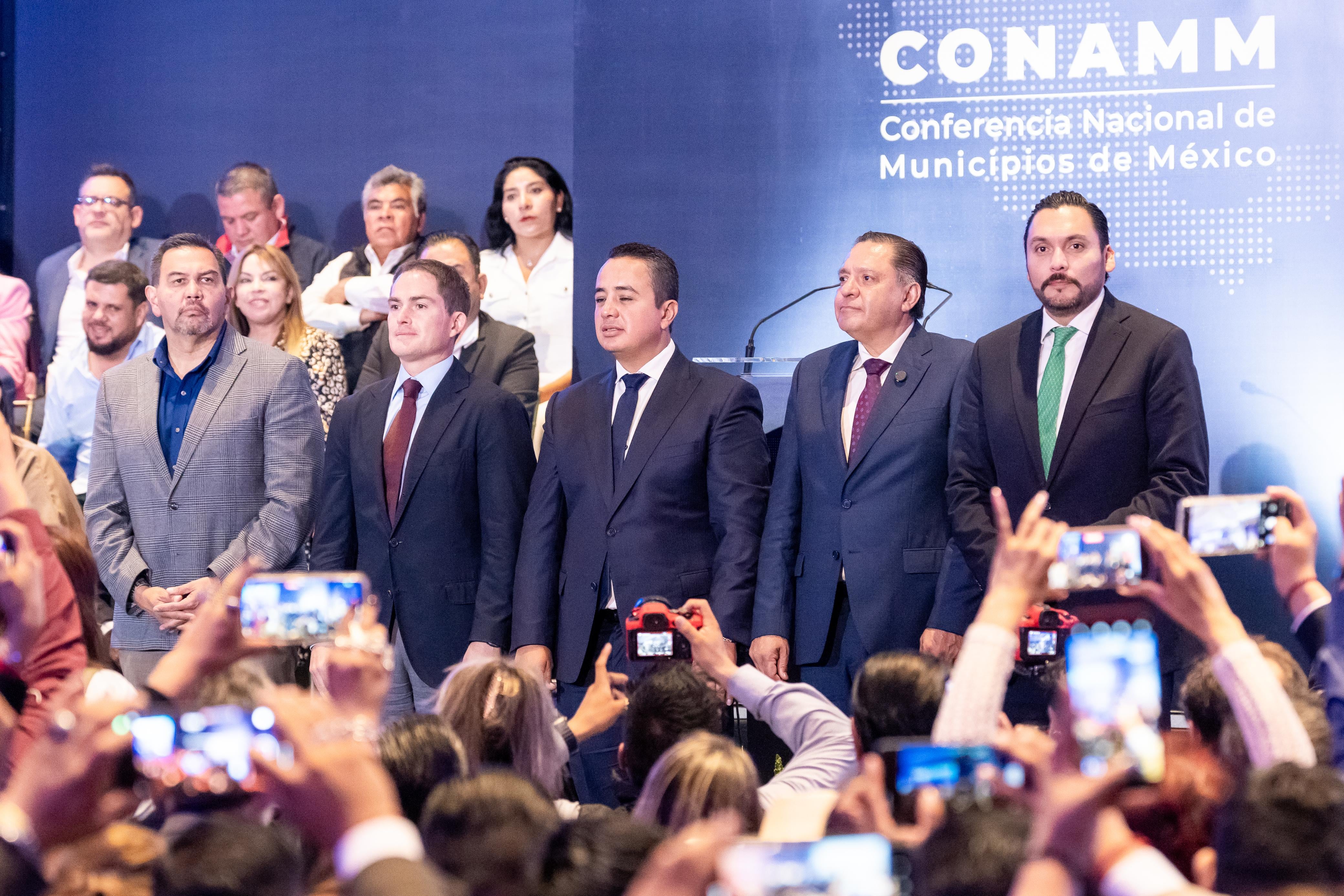 Ricardo Moreno fortalecerá cooperación municipal desde la CONAMM.
