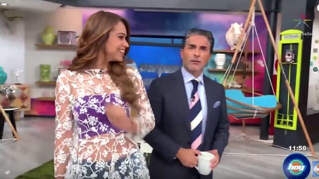 Yanet García y Raúl Araiza