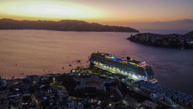Segundo crucero del 2024 llega a Acapulco