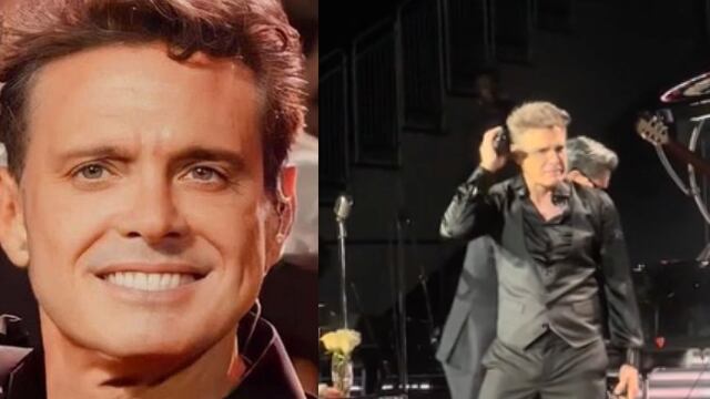 Luis Miguel se lastima el oído durante un concierto