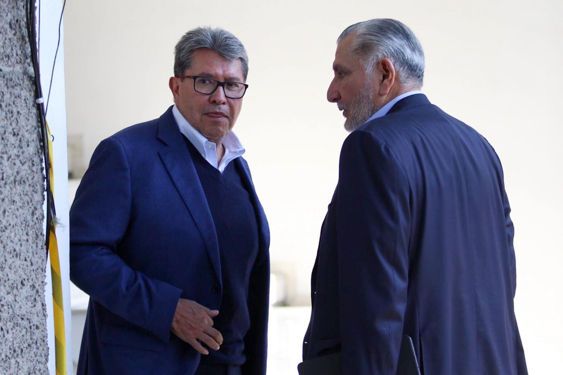 Ricardo Monreal y Adán Augusto.