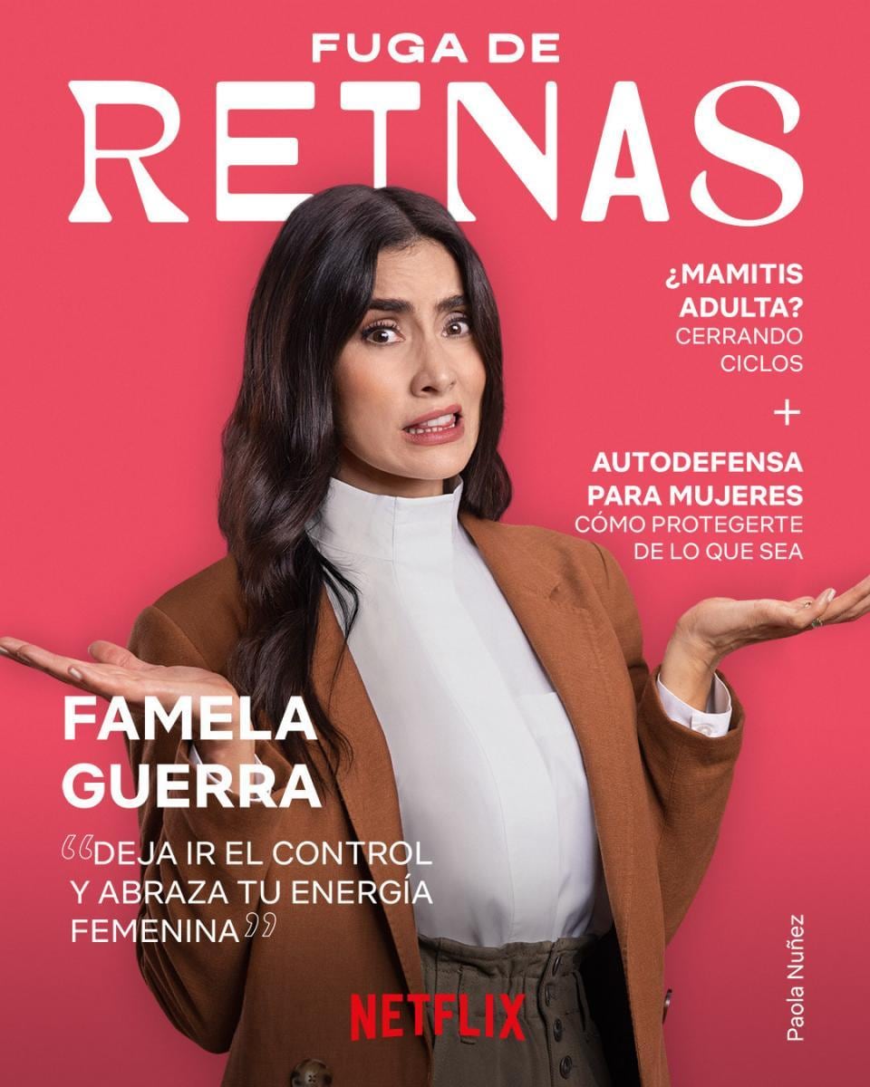 Paola Núñez en Fuga de reinas