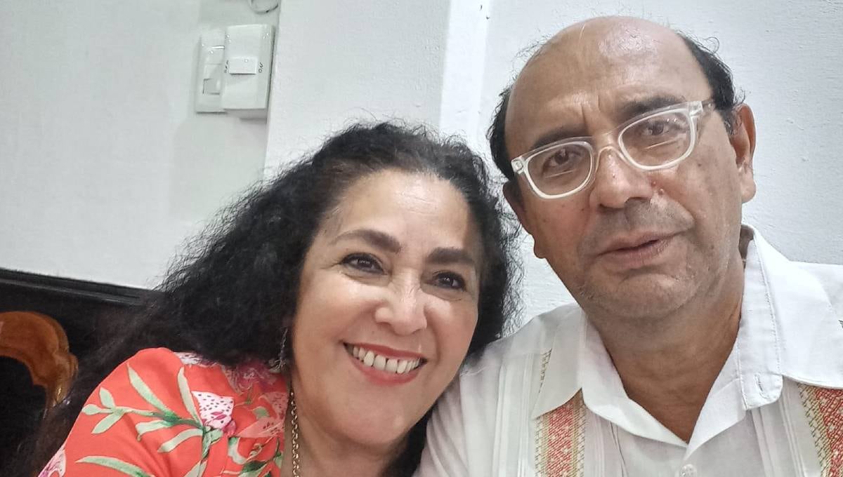 Isidro Enrique Villegas, diputado de Morena y su esposa