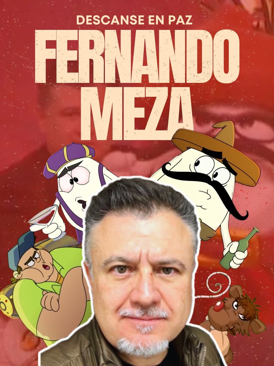 Adiós a Fernando Meza, la icónica voz de HuevoCartoon