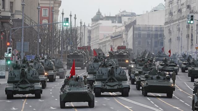 Desfile militar en Rusia