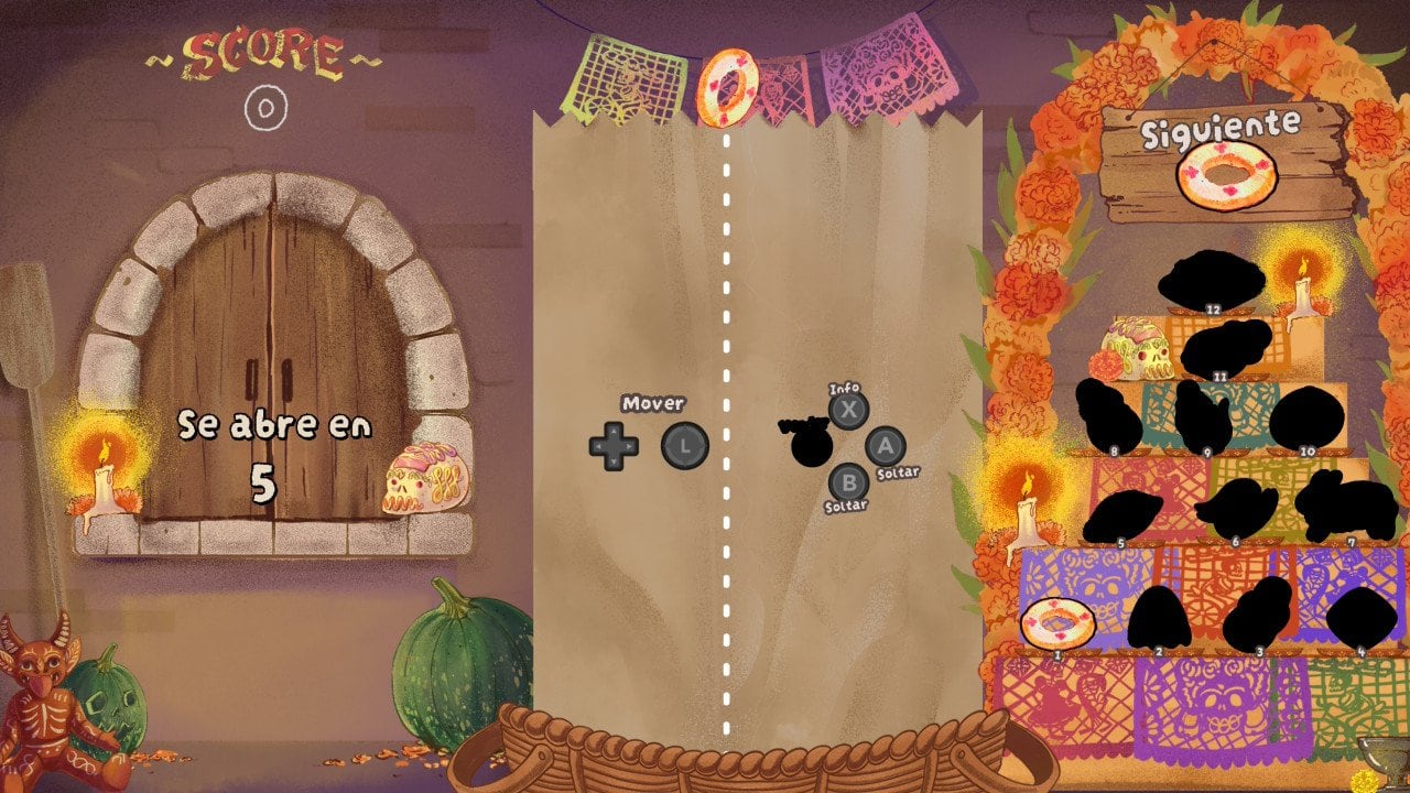 PancitoMerge es el videojuego de pan dulce mexicano, disponible para Nintendo Switch