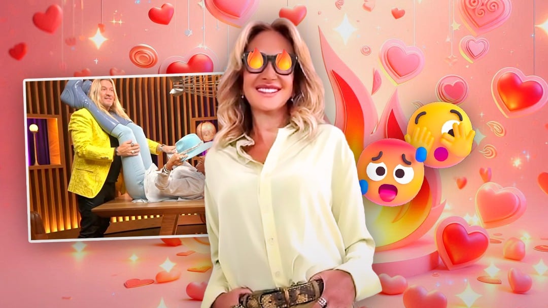 Adela Micha cae en los encantos de Javier Ceriani tras hacer la del misionero en vivo en La Saga