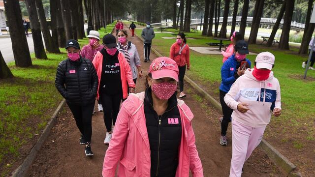 Caminata por el cáncer de mama