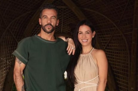 Claudia Lizaldi y Pedro Moctezuma