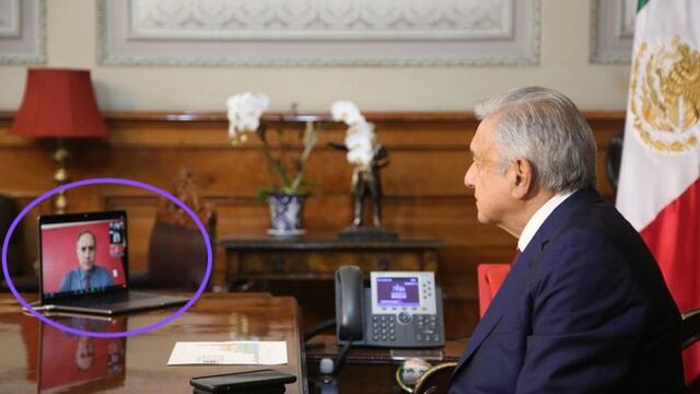 Hugo López-Gatell videollamada