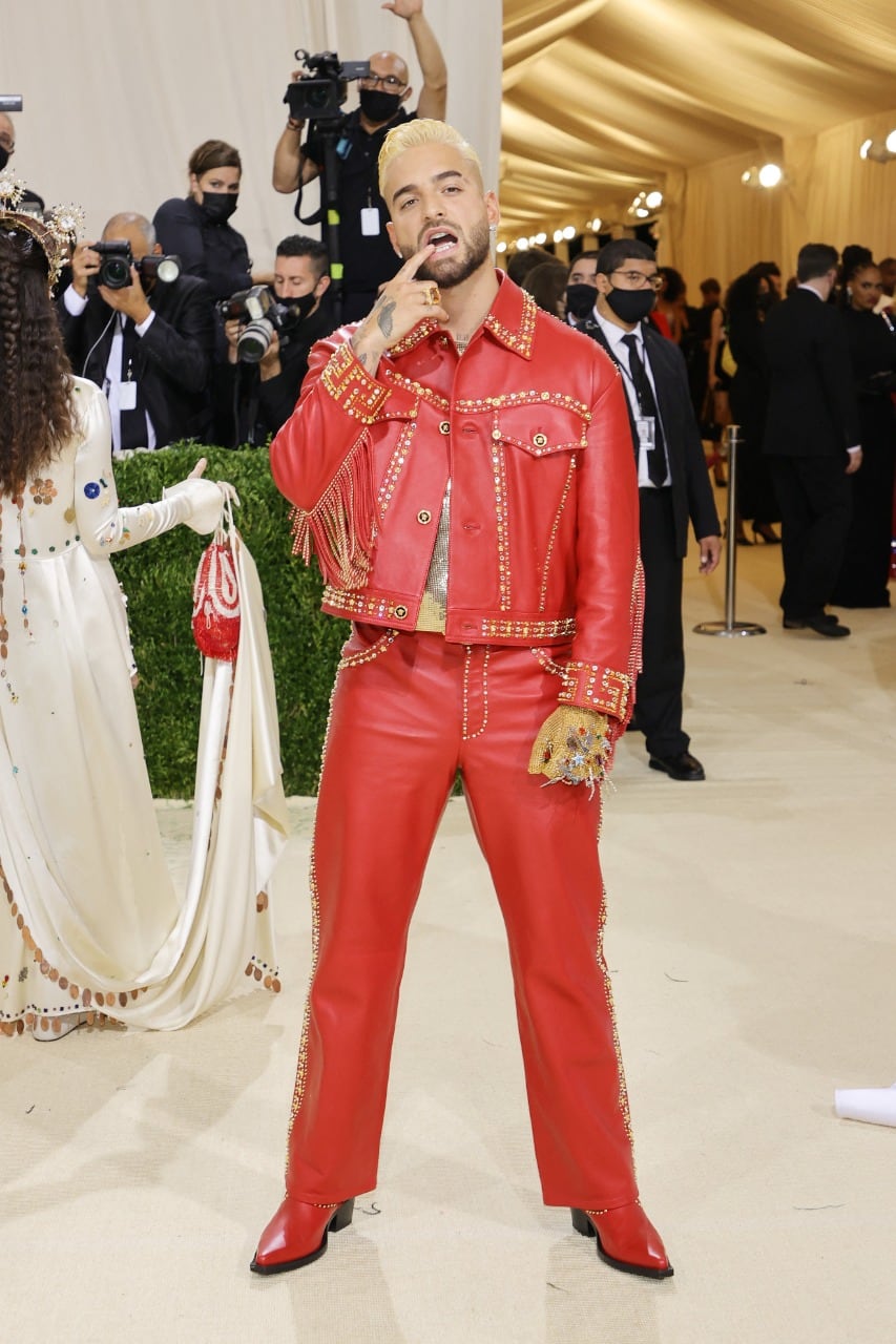 Maluma en el 'Met Gala 2021'