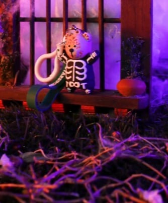 Llavero Bearista de Halloween en Starbucks