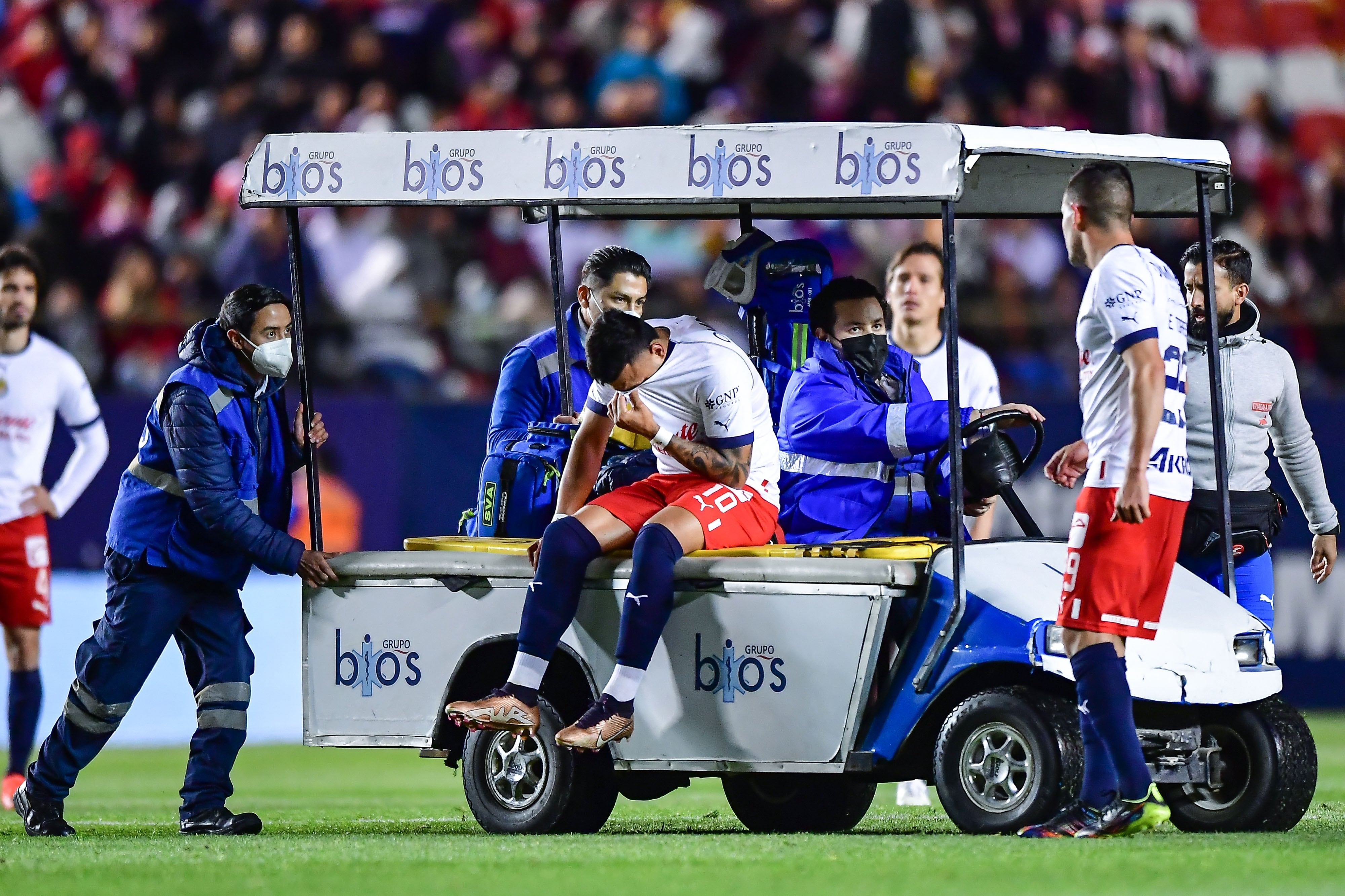 Alexis Vega lesionado