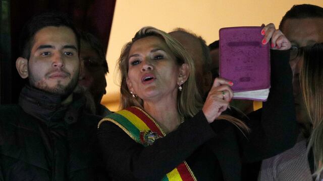 Jeanine Áñez. Sin reconocimiento de México.