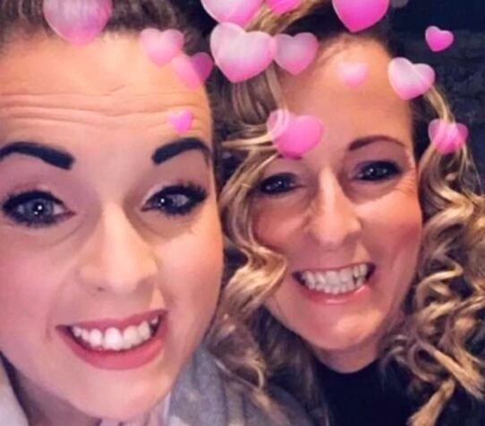 Jess y su madre, Geogina