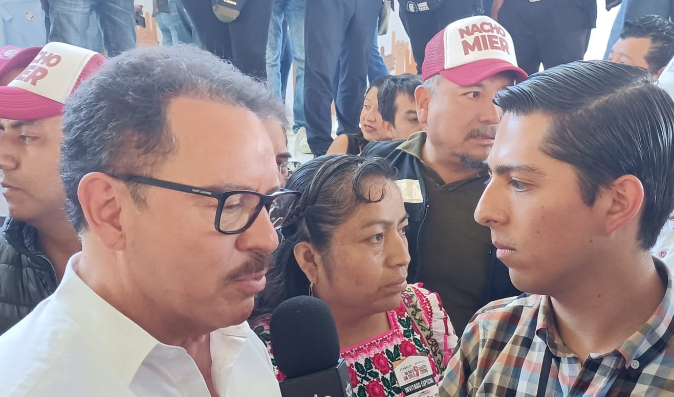 Nacho Mier ofrece su estructura a Claudia Sheinbaum