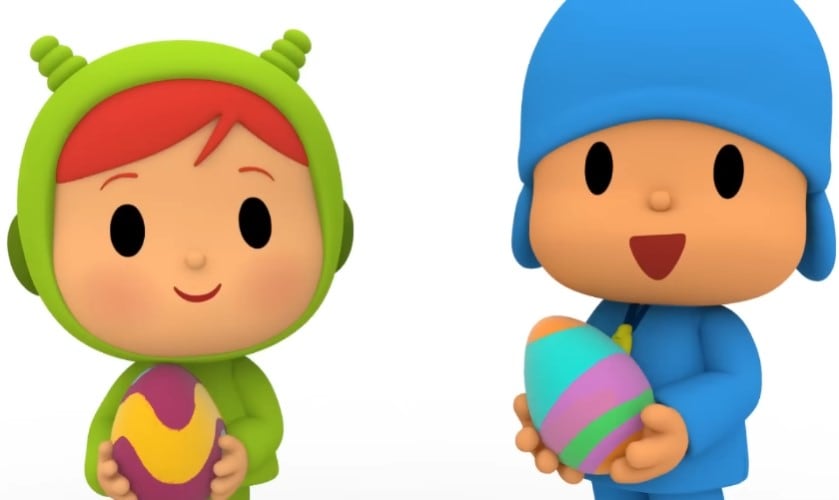 Pocoyó y el conejo de Pascua