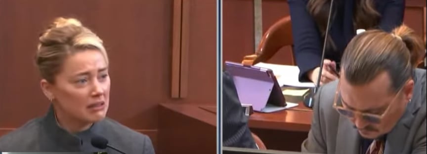 Amber Heard y Johnny Depp, día 17 de juicio