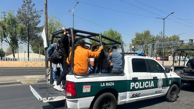 SSC brinda apoyo a usuarios de Línea 7 del Metro CDMX