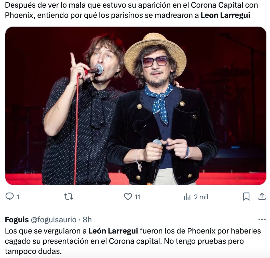 Memes de León Larregui golpeado en París