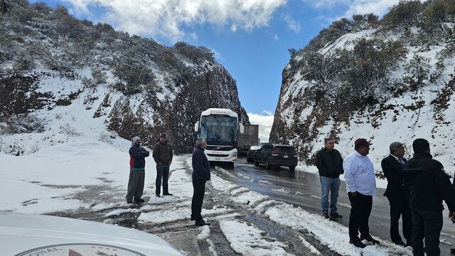 En plena primavera estos municipios de Chihuahua se pintaron de blanco con fuertes nevadas
