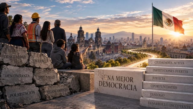 Una mejor democracia. Foto: Javier Treviño (IA)