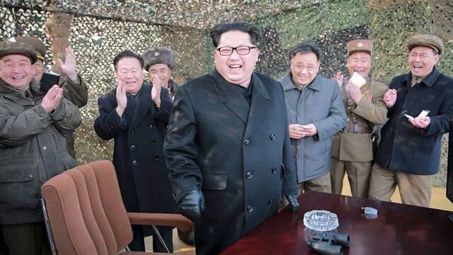 Ensayo balístico Corea del Norte