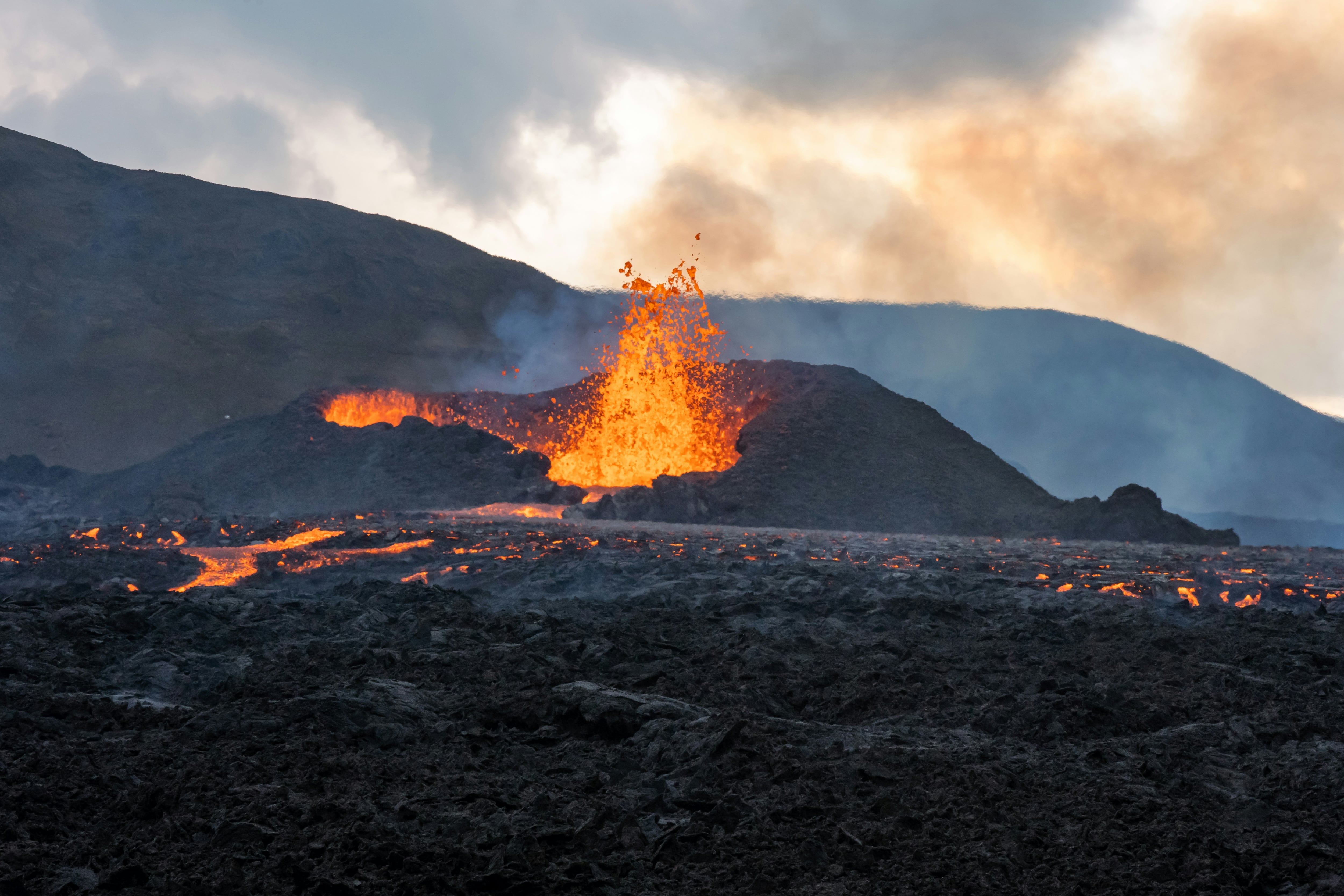 Erupción volcánica