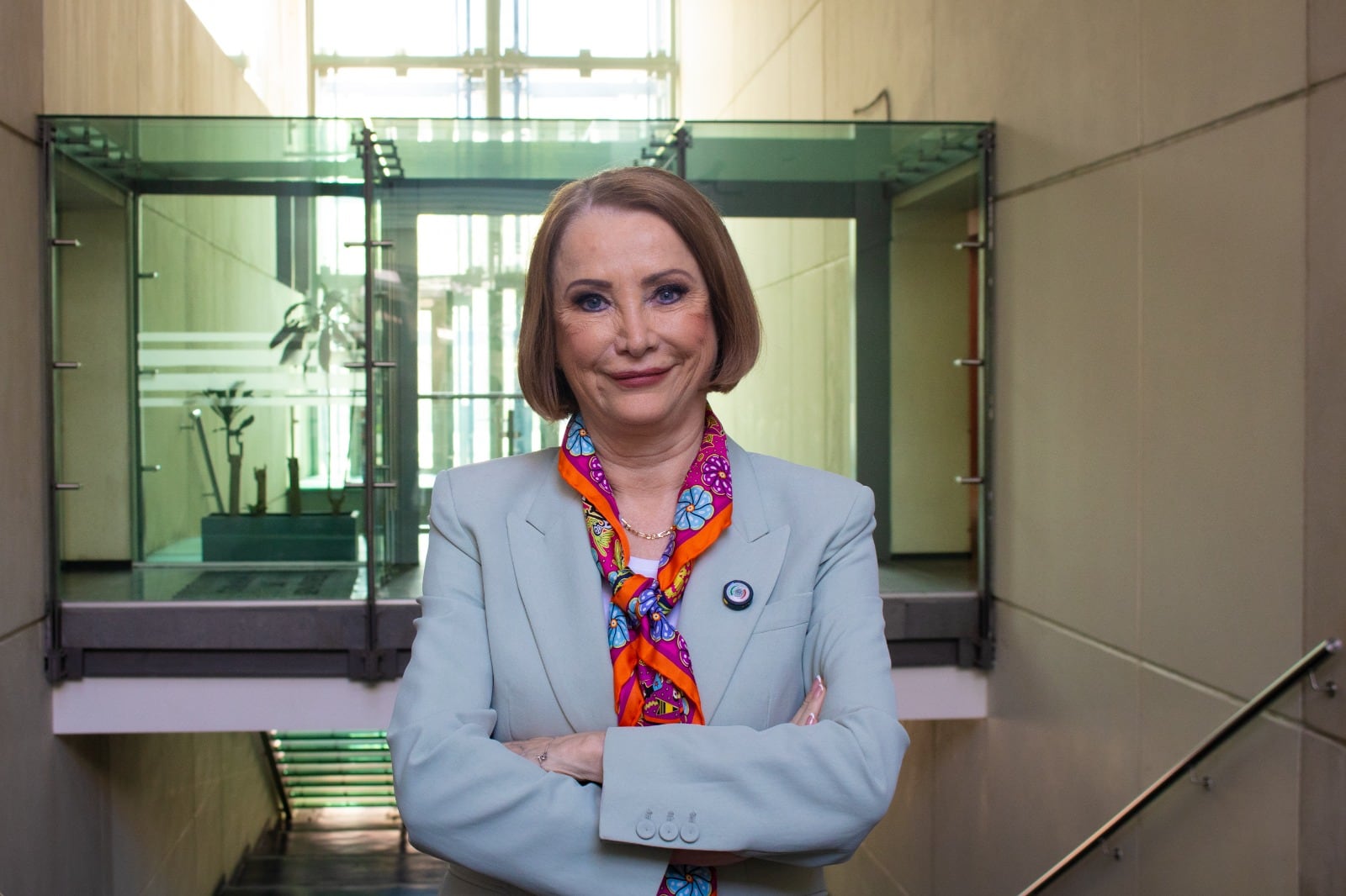 Laura Itzel Castillo Juárez, presidenta del Senado.