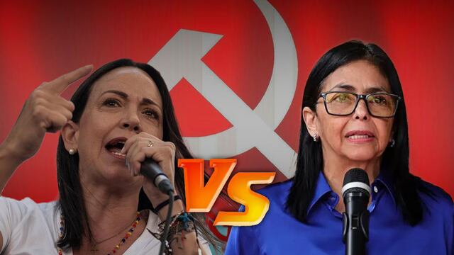 María Corina Machado acusa a Delcy Rodríguez de “comunista”