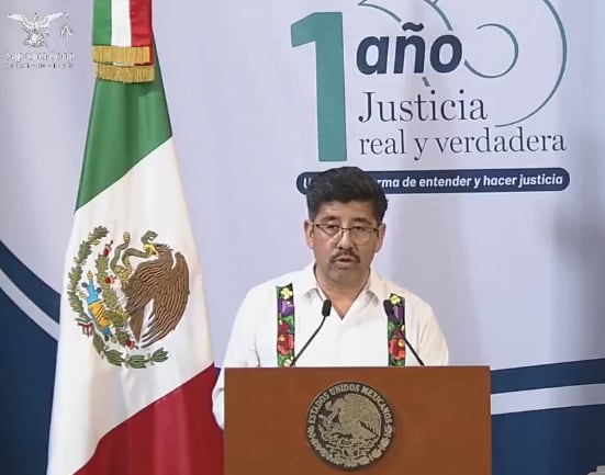 Hugo Aguilar. Primer informe SCJN