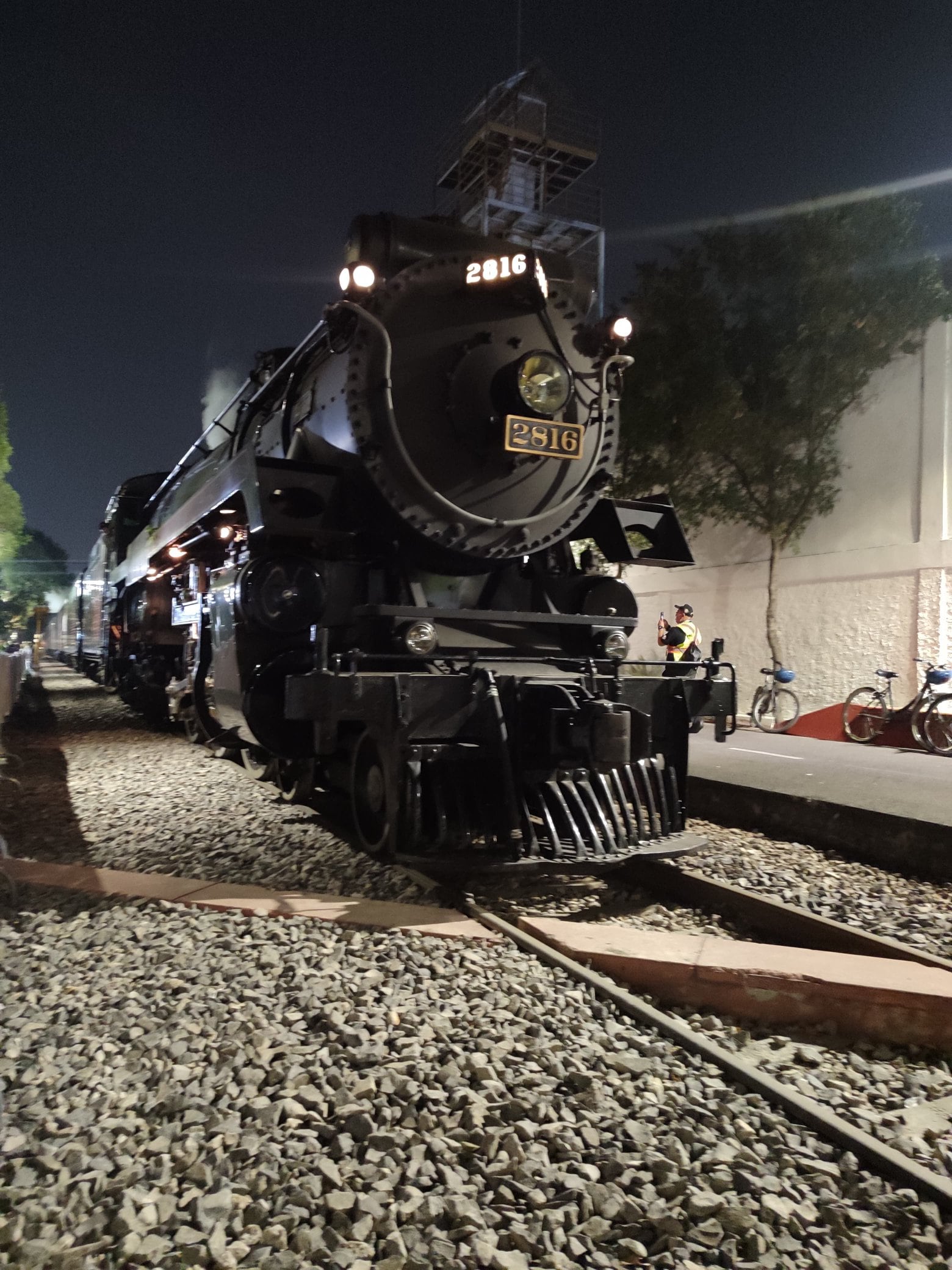 Locomotora La Emperatriz en CDMX
