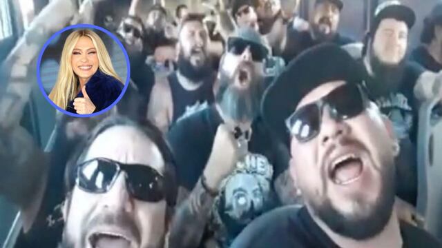Metaleros cantan Maldita primavera de Yuri en TikTok