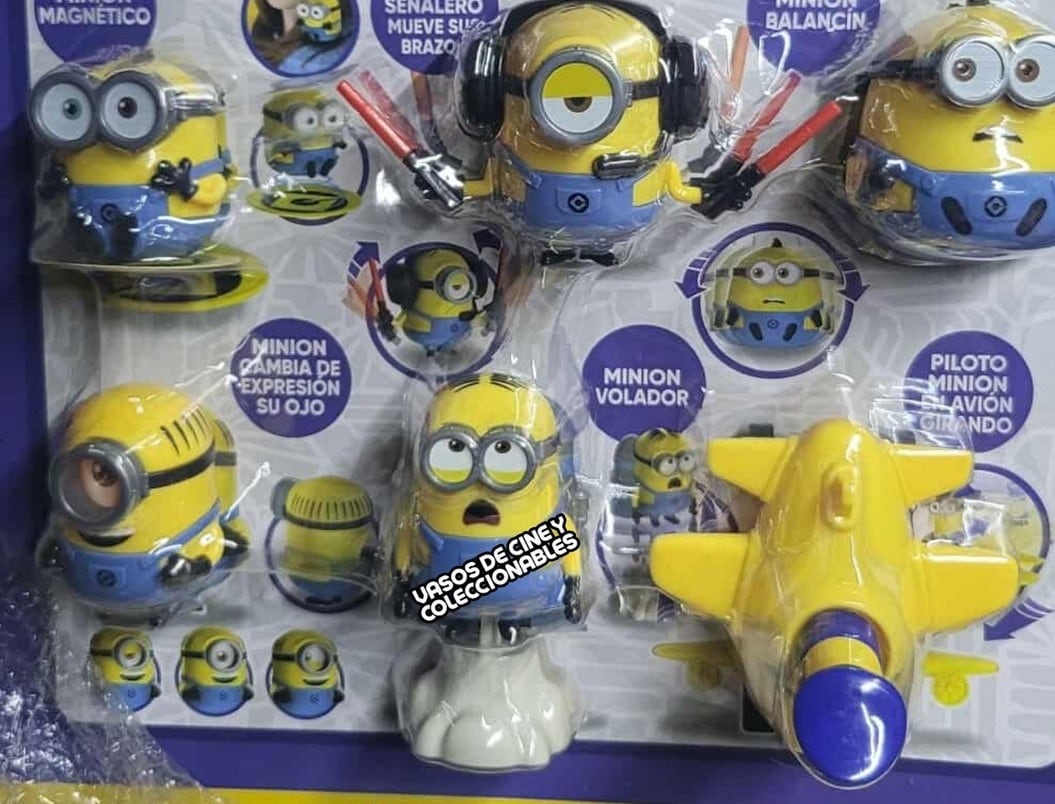 Juguetes de Minions de Carl’s Jr