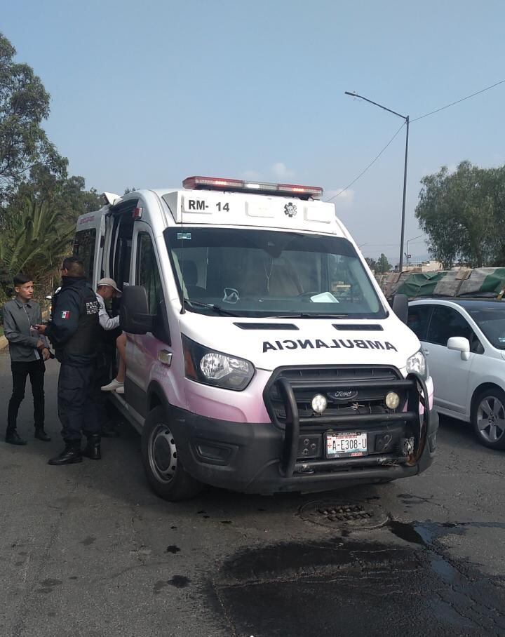 Lesionados por el accidente en el Edomex reciben primeros auxilios