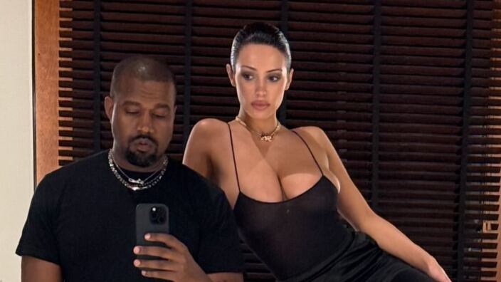 Kanye West y Bianca Censori siguieron de traviesos en la fiesta después de los Grammys 2025