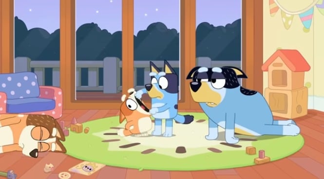Bluey y los Espárragos Mágicos