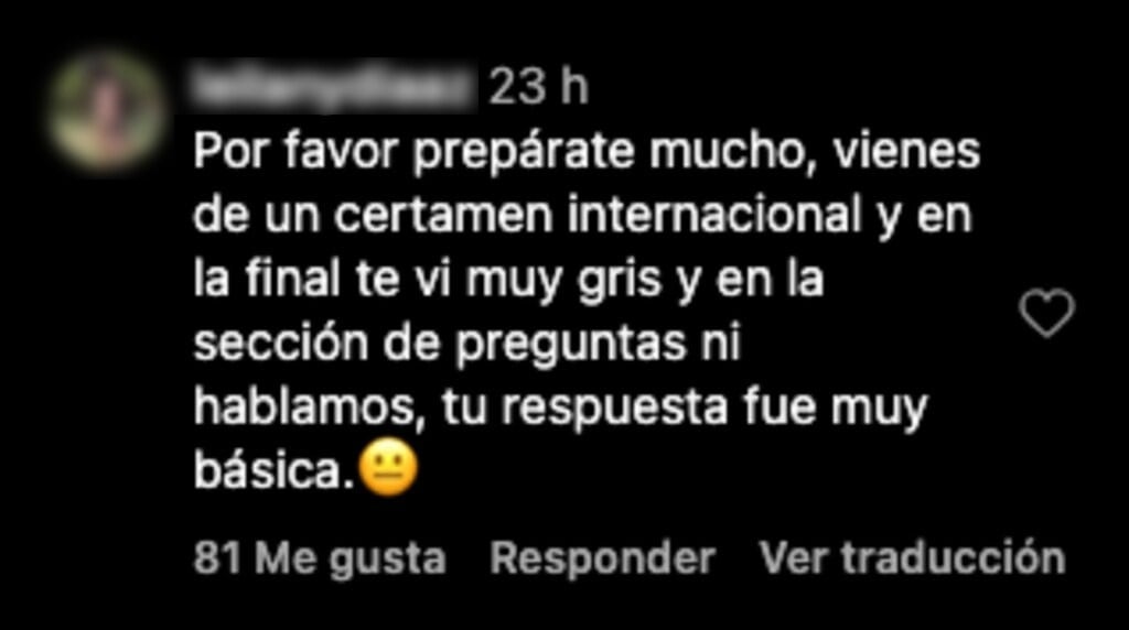 Le aconsejan a Melissa Flores no ser tan gris si va a representar a México en Miss Universo