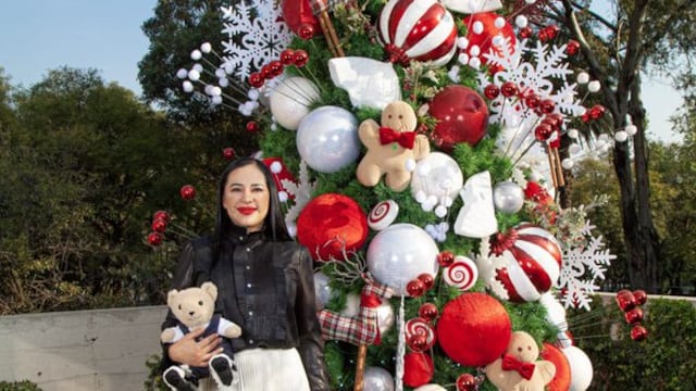Sandra Cuevas envía mensaje de Navidad