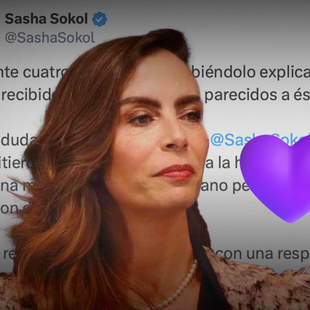 Sasha Sokol responde por revictimización tras denuncia a Luis de Llano