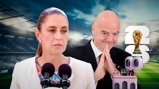Sheinbaum dice que Infantino pidió revisar el tráfico en ciudades sede del Mundial 2026