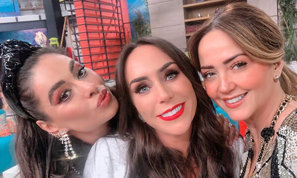 Andrea Legarreta, Inés Gómez Mont y Galilea Montijo