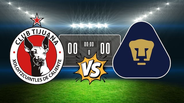 Tijuana vs Pumas se miden en un partido parejo en la Jornada 6 de la Liga MX