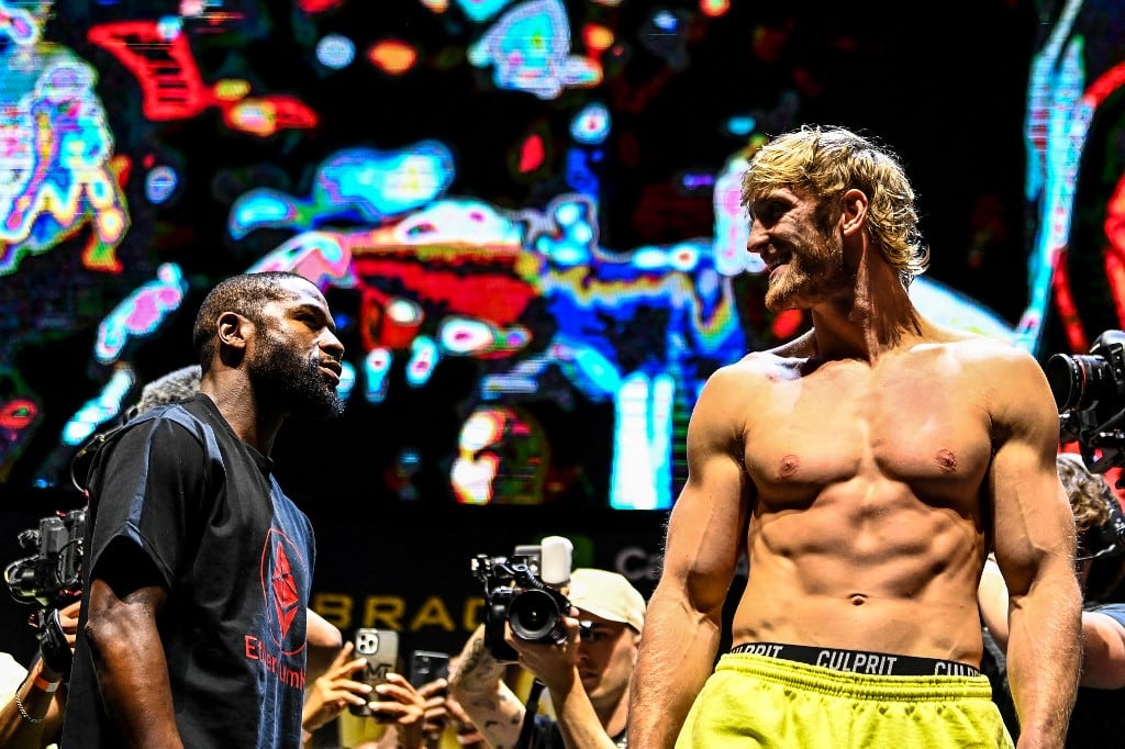 Floyd Mayweather y Logan Paul