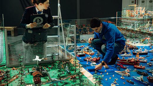 Una ciudad de LEGO gana Récord Guinness a la más grande construida