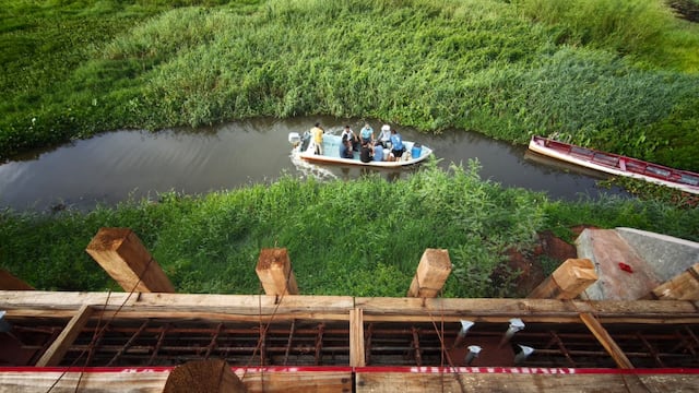 Construyen nuevo puente en Macuspana, Tabasco