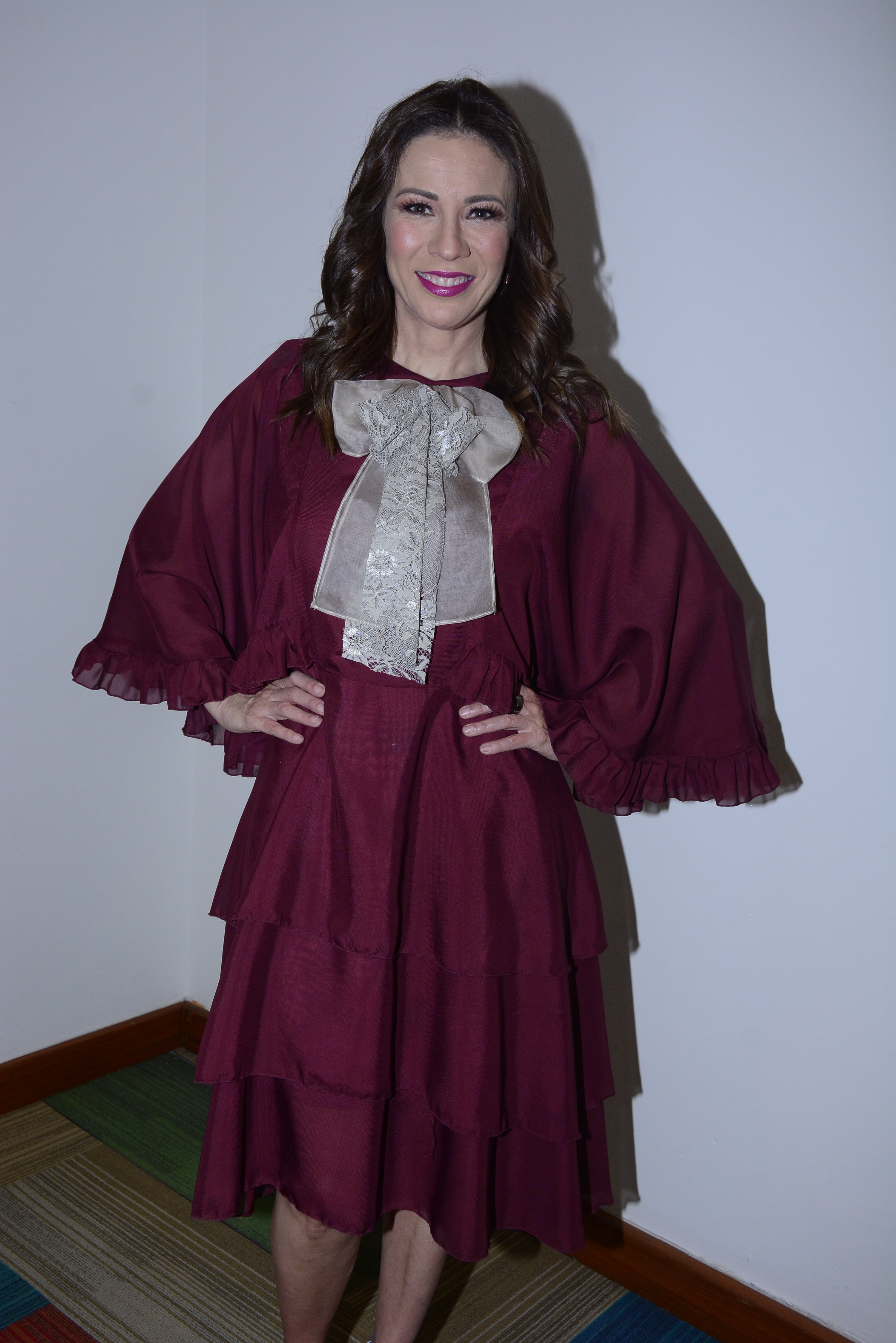 Ingrid Coronado, conductora.