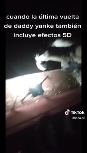 Dron que se cae en el concierto de Daddy Yankee